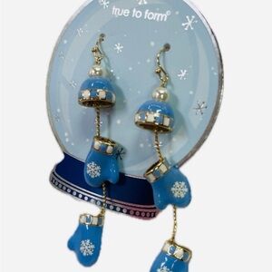 True To Form Winter Whispers Drop Earrings